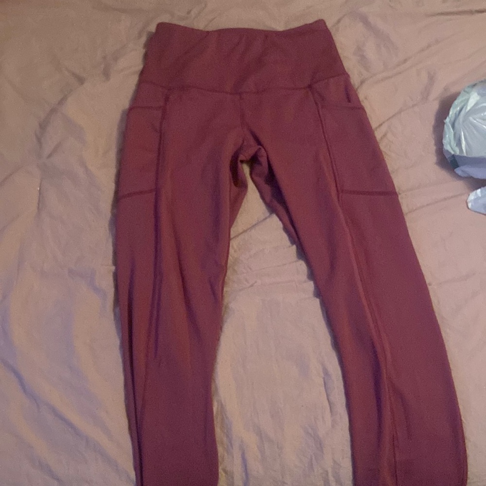 Pink leggings